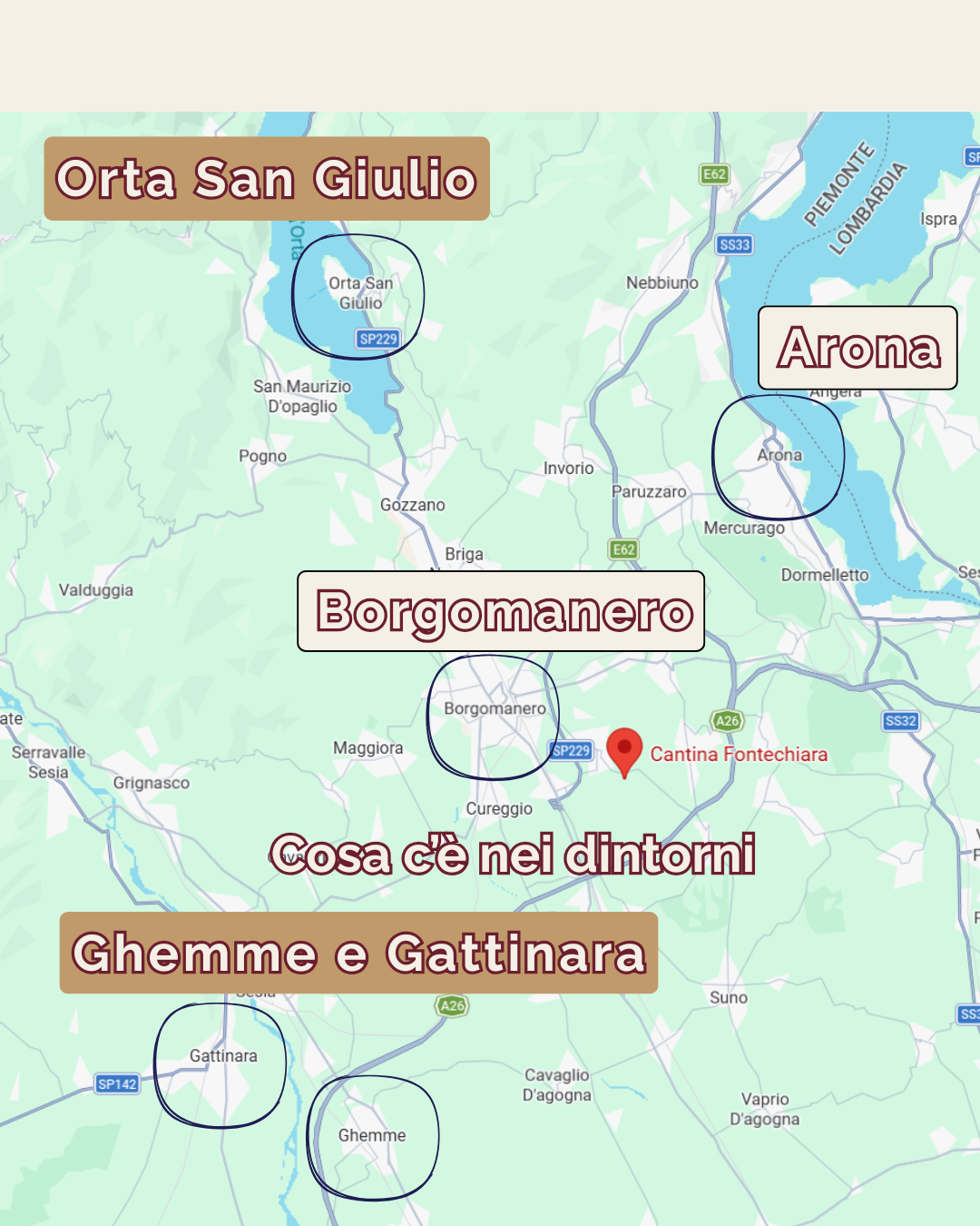 I dintorni di Fontechiara