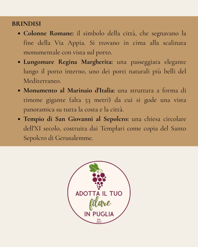 Cosa scoprire a Brindisi