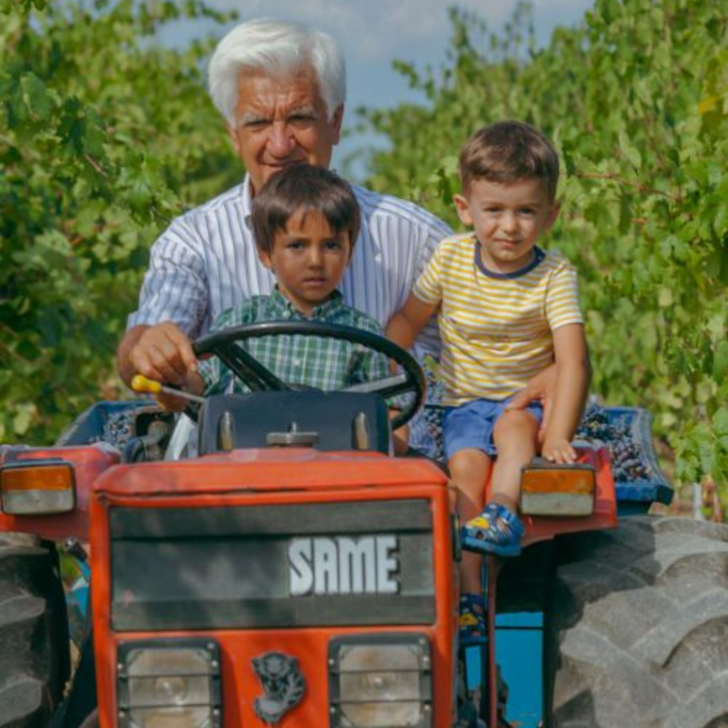 La famiglia di La Pruina, tra generazioni e lavoro in vigna